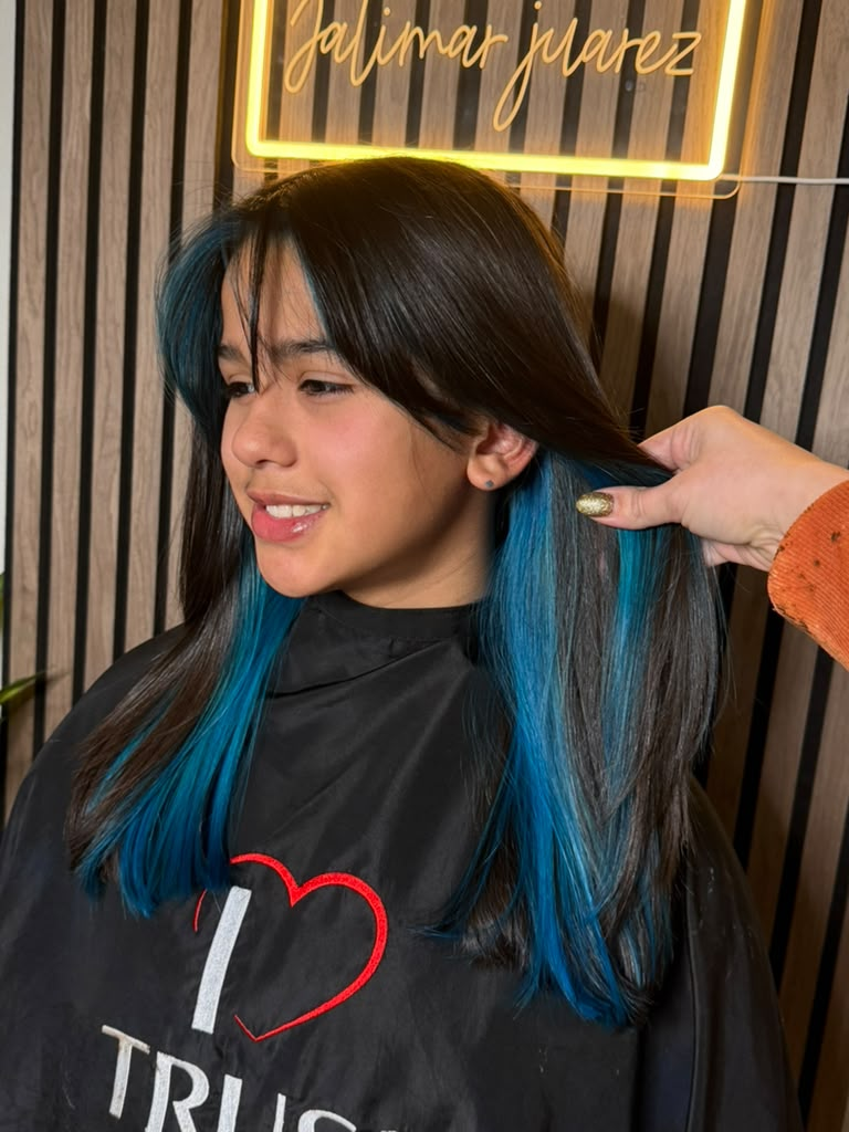 Peekaboo Azul — Color peekaboo