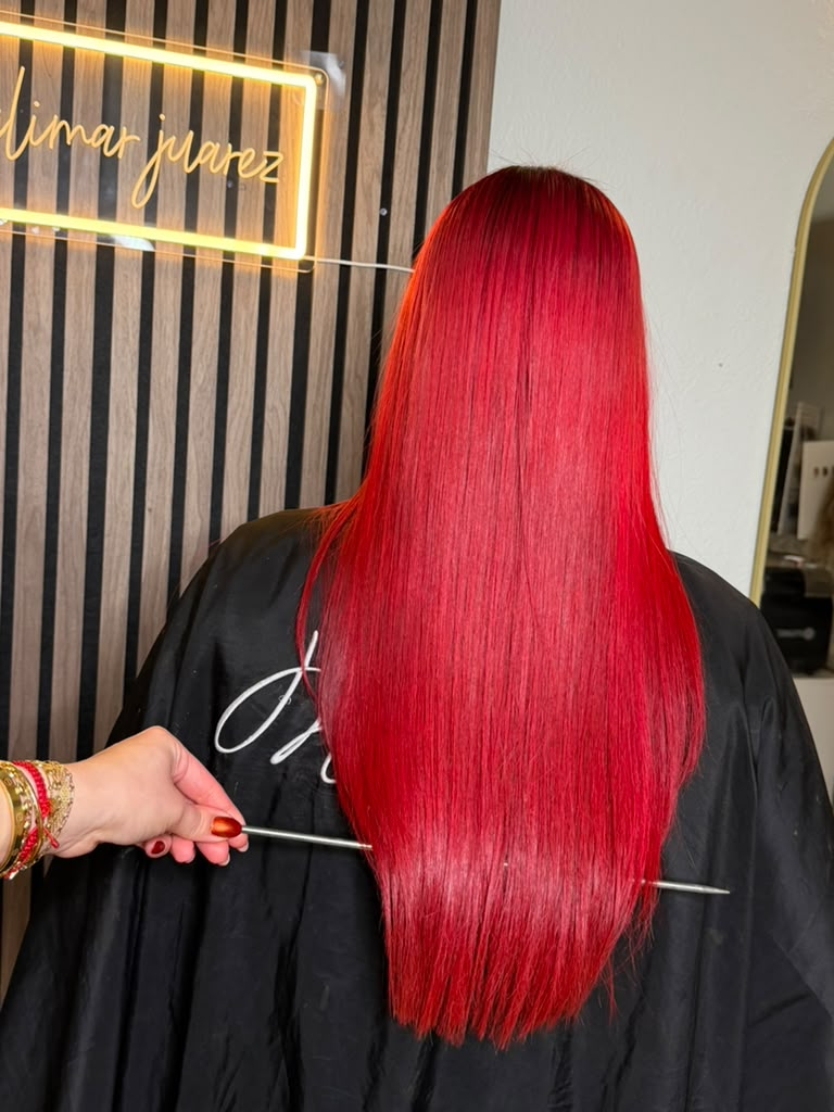 Largos Rubí — Rojo vivo