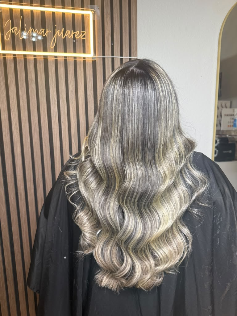 Balayage Perla — Balayage rubio